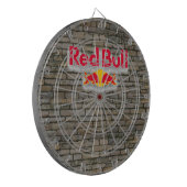 Dartboard Red Bull Stone background Dartbord (Voorkant Links)