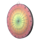 Dartboard - Regenboog kleuren Dartbord (Voorkant Rechts)