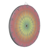 Dartboard - Regenboog kleuren Dartbord (Voorkant Links)
