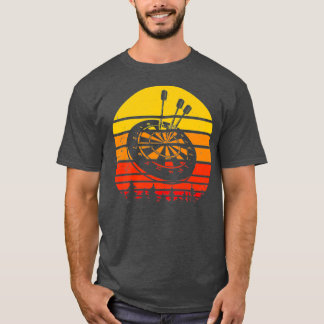 Dartboard Retro Darts T-shirt
