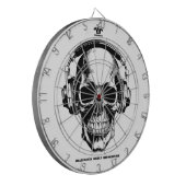 Dartboard Scull With Headphones Dartbord (Voorkant Links)