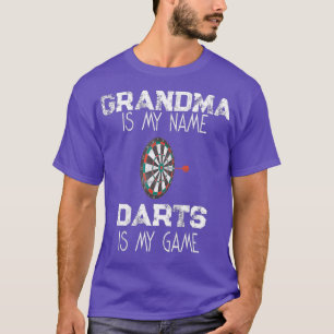 Dartboard Shirt Dart gooien Oma