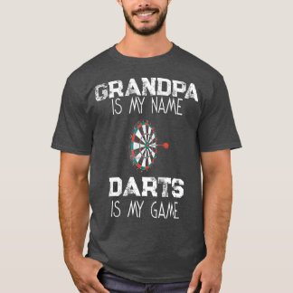 Dartboard Shirt Dart gooien Opa