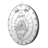 Dartboard "Shout" Dartbord (Voorkant Rechts)