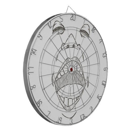 Dartboard "Shout" Dartbord (Voorkant Links)