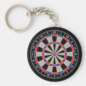 Dartboard-Sleutelhanger Sleutelhanger (Voorkant)