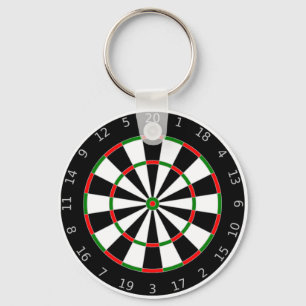 Dartboard-Sleutelhanger Sleutelhanger