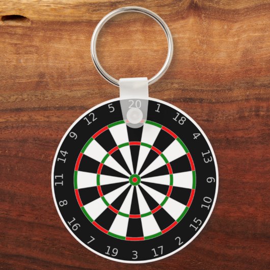 Dartboard-Sleutelhanger Sleutelhanger (Voorkant)