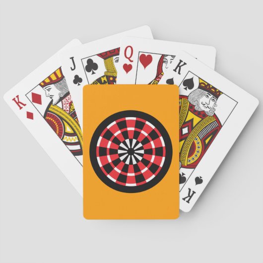 Dartboard Speelkaarten (Achterkant)