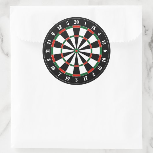 Dartboard Sticker (Tas)