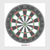 Dartboard Sticker (Vel)