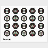 Dartboard Stickers (Vel)