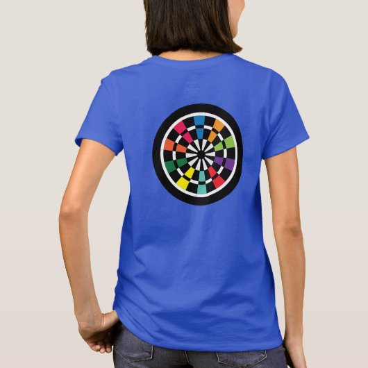 Dartboard T-shirt (Achterkant)