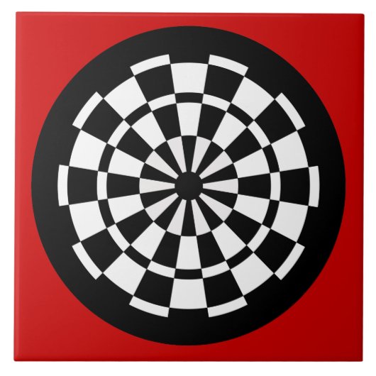 Dartboard Tegeltje (Voorkant)