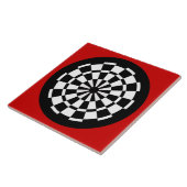 Dartboard Tegeltje (Zijkant)