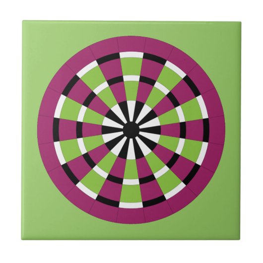 Dartboard Tegeltje (Voorkant)