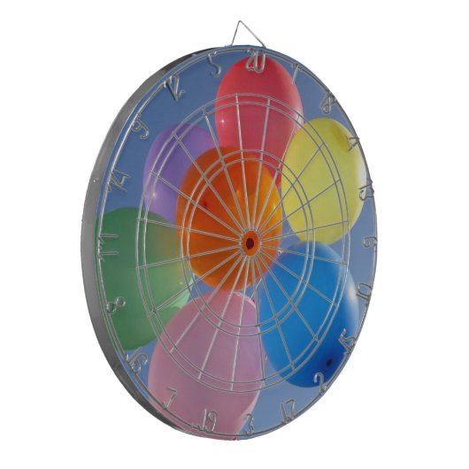Dartboard van ballonnen dartbord (Voorkant Links)