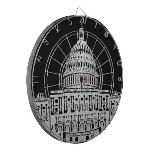 dartboard van capitol dartbord (Voorkant Links)