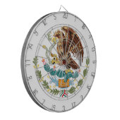 Dartboard van de vlag van Mexico Dartbord (Voorkant Links)