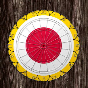 Dartboard van Japan & Imperial Seal / Japanse vlag Dartbord