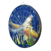 dartboard van japanese koi dartbord (Voorkant Rechts)