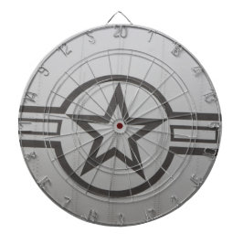 Dartboard van Militaire Star Metal Cage Dartbord