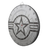 Dartboard van Militaire Star Metal Cage Dartbord (Voorkant Rechts)