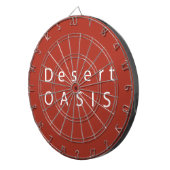 Dartboard van woestijn OASIS Metal Cage Dartbord (Voorkant Rechts)