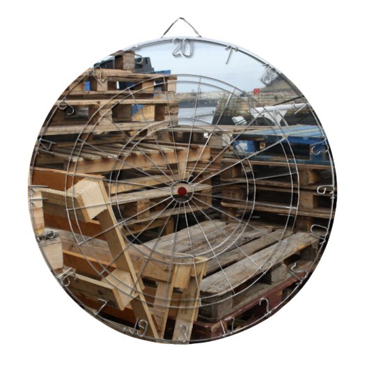 Dartboard van Wooden Pallets Dartbord (Voorkant)