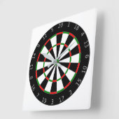 Dartboard Vierkante Klok (Hoek)
