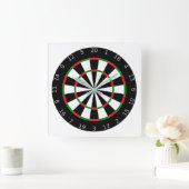 Dartboard Vierkante Klok (Huis)
