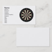 Dartboard Visitekaartje (Voorkant / Achterkant)