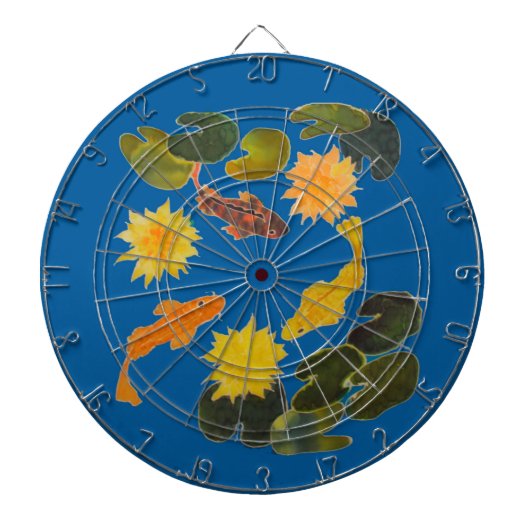 Dartboard - vispijp dartbord (Voorkant)