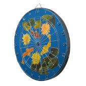 Dartboard - vispijp dartbord (Voorkant Rechts)