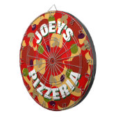 Dartboard voor aangepast design voor papperoni piz dartbord (Voorkant Rechts)