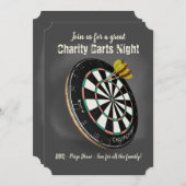 Dartboard voor Dartboard en Chalkboard van Darts-t Kaart (Voorkant / Achterkant)