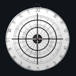 Dartboard voor doelpraktijk dartbord<br><div class="desc">Doeloefenbordje. Voeg uw eigen afbeelding van de achtergrondfoto toe.</div>