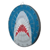 Dartboard voor haaienaanvallen dartbord (Voorkant Rechts)