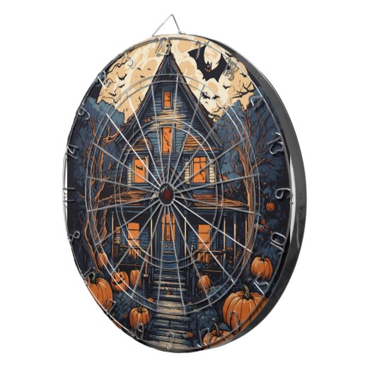 Dartboard voor Halloween Dartbord (Voorkant Rechts)