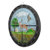 Dartboard voor jagen over riffelbereik dartbord (Voorkant Rechts)