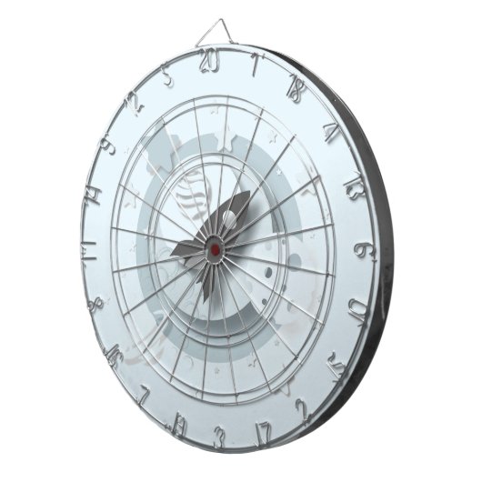 Dartboard voor maan & sterren dartbord (Voorkant Rechts)