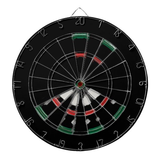 Dartboard voor serieuze cricketspeler dartbord (Voorkant)