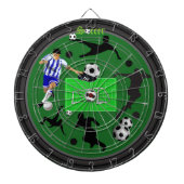 Dartboard voor Voetbal (football) Dartbord (Voorkant)