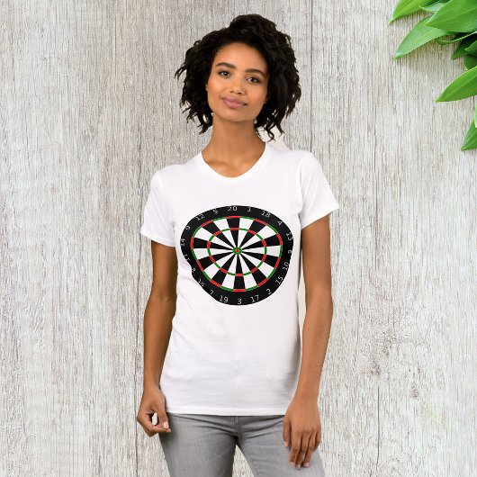 Dartboard Vrouwen T-shirt