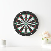 Dartboard Wall Clock Grote Klok (Huis)