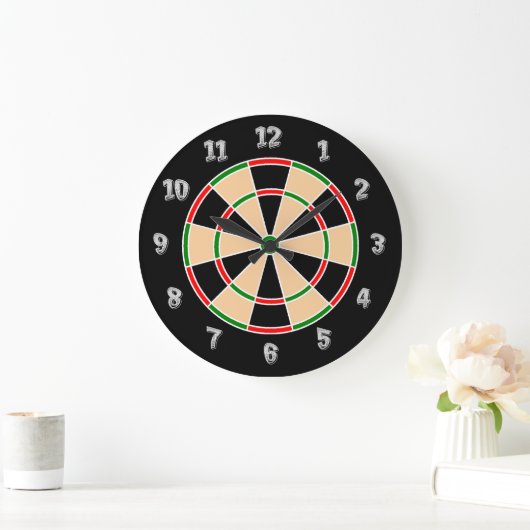 Dartboard Wall klok. Grote Klok (Huis)