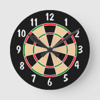 Dartboard Wall klok.