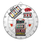 Dartboard White Casino Dartbord (Voorkant)