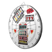 Dartboard White Casino Dartbord (Voorkant Rechts)