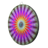 Dartboard-wiel van kleur dartbord (Voorkant Rechts)